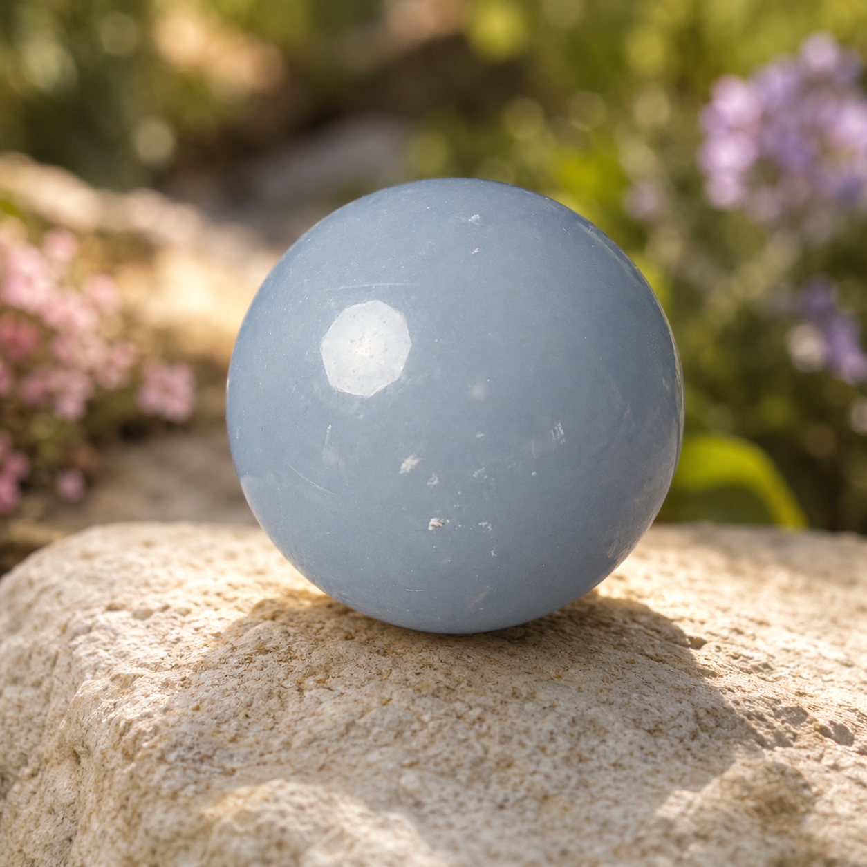 Angelite Sphere