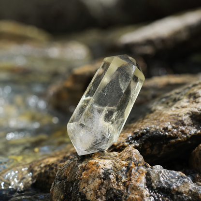 Citrine Double Terminated Point