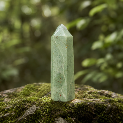 Green Unicorn Stone Tower