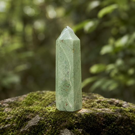 Green Unicorn Stone Tower