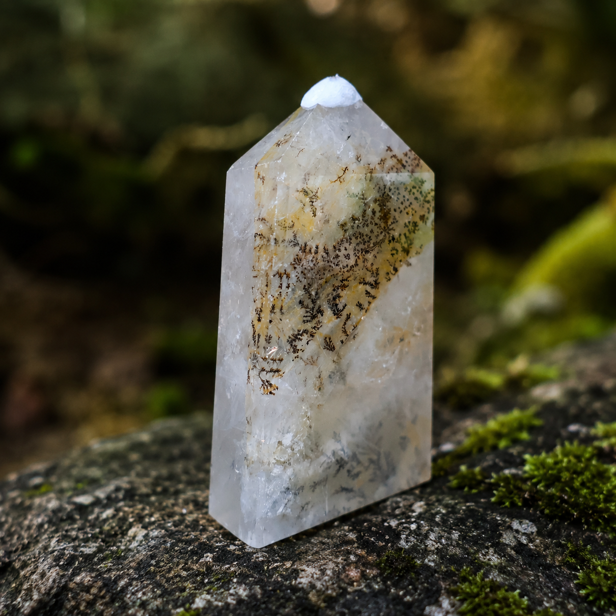 Dendritic Quartz Tower