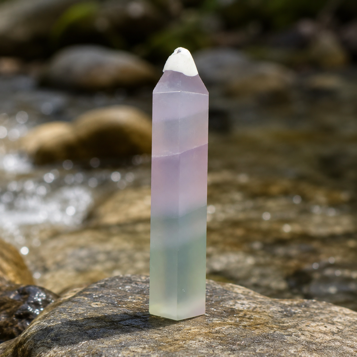 Lavender Fluorite Tower