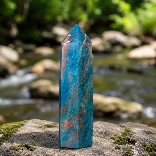 Blue Apatite Tower