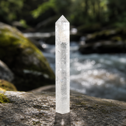 Clear Quartz Tower