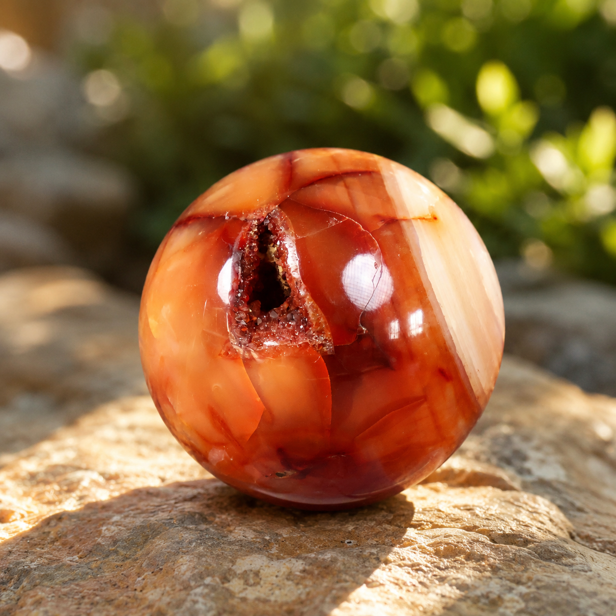 Carnelian Sphere