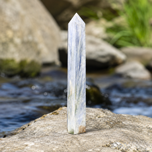 Blue Kyanite Tower