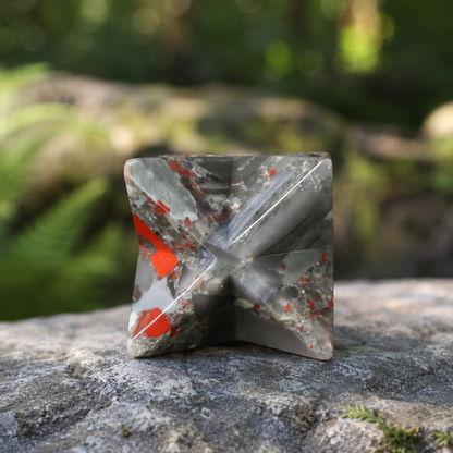 Africa Bloodstone Merkaba