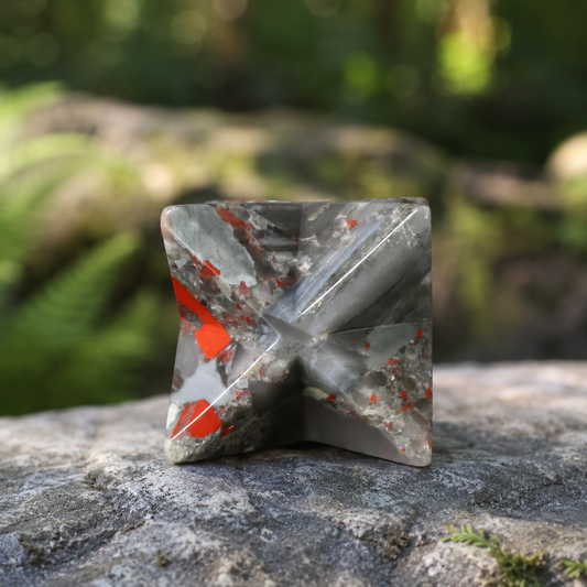 Africa Bloodstone Merkaba