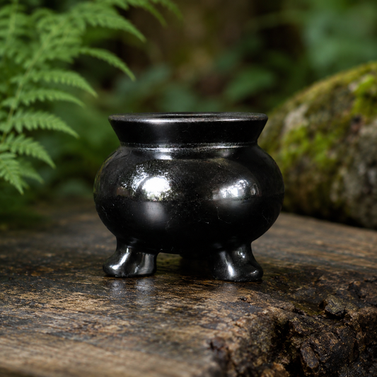 Obsidian Incense Burner
