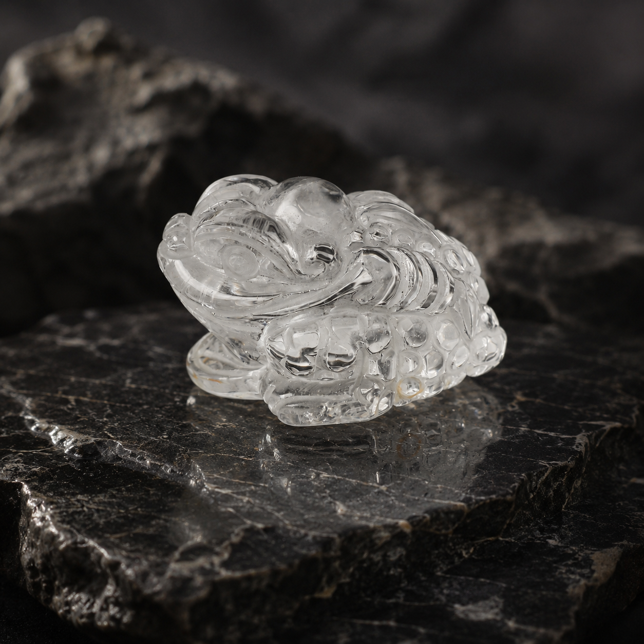 Clear Quartz Pixiu