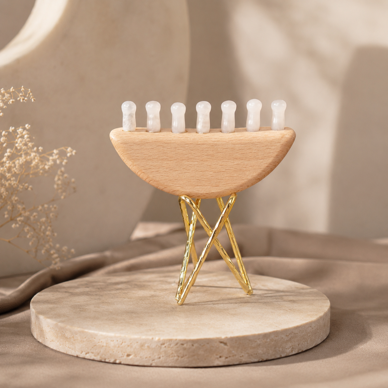 Wooden Scalp Massage Comb