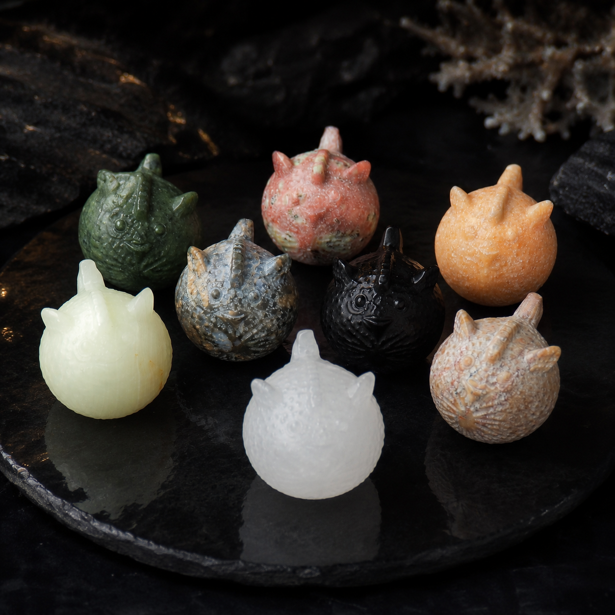 Multi-Material Pufferfish Carving