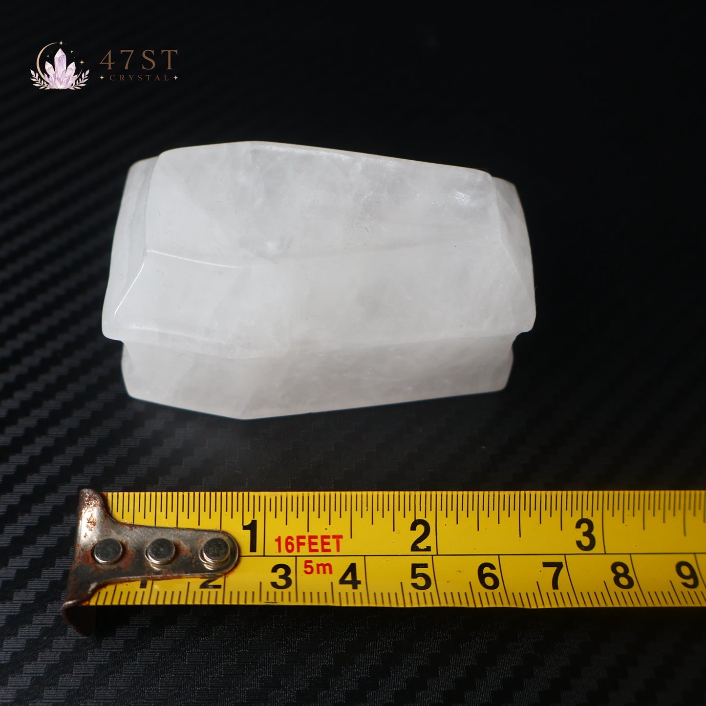 Clear Quartz Coffin