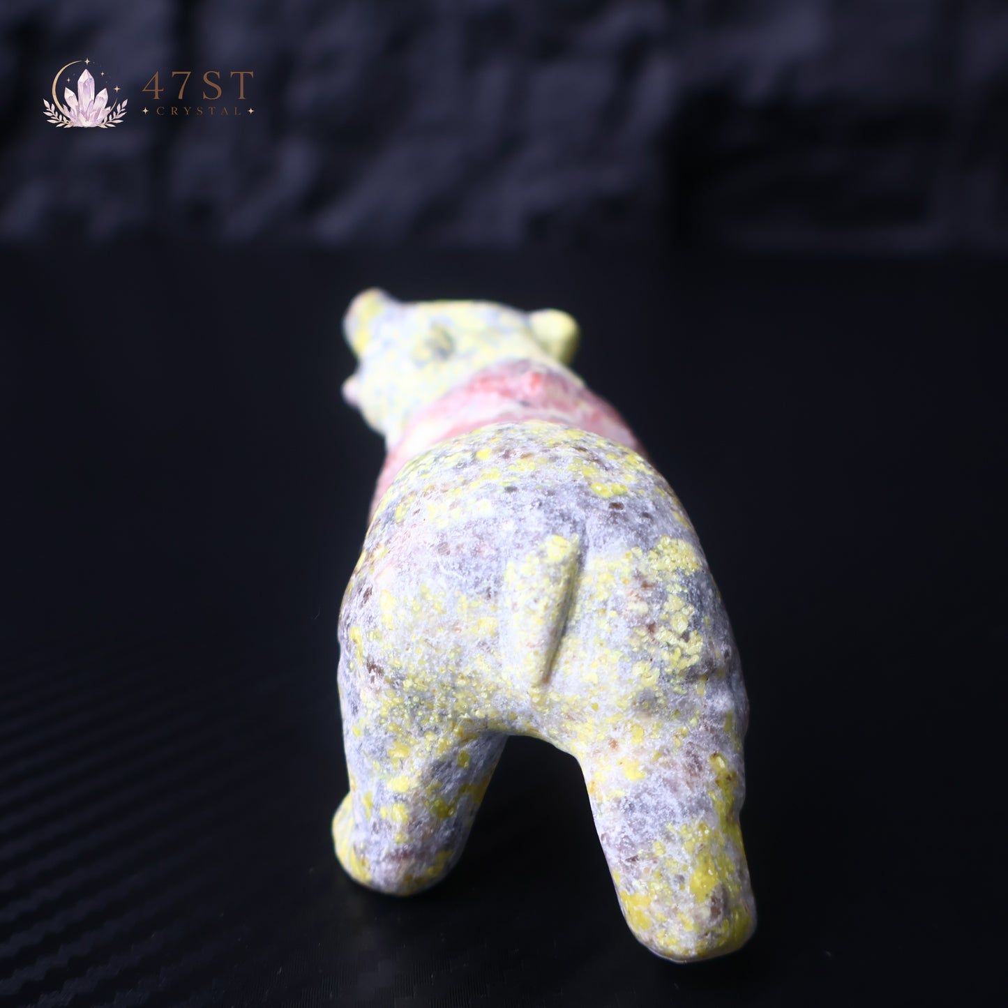 Dragon Blood Bear Carving