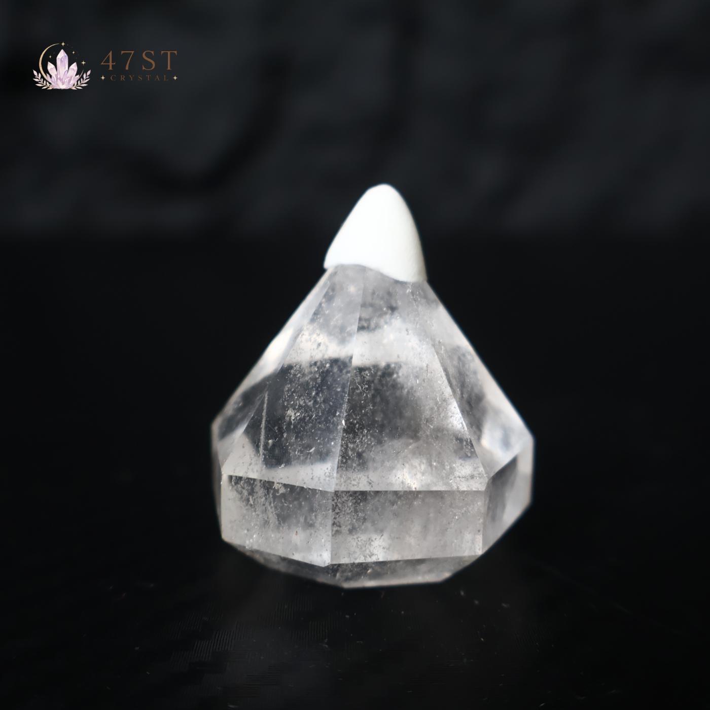 Clear Quartz Diamond
