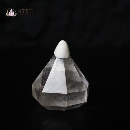 Clear Quartz Diamond