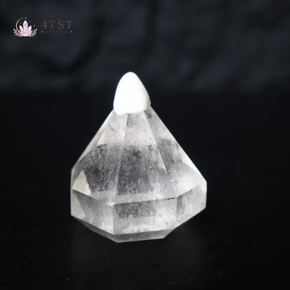 Clear Quartz Diamond