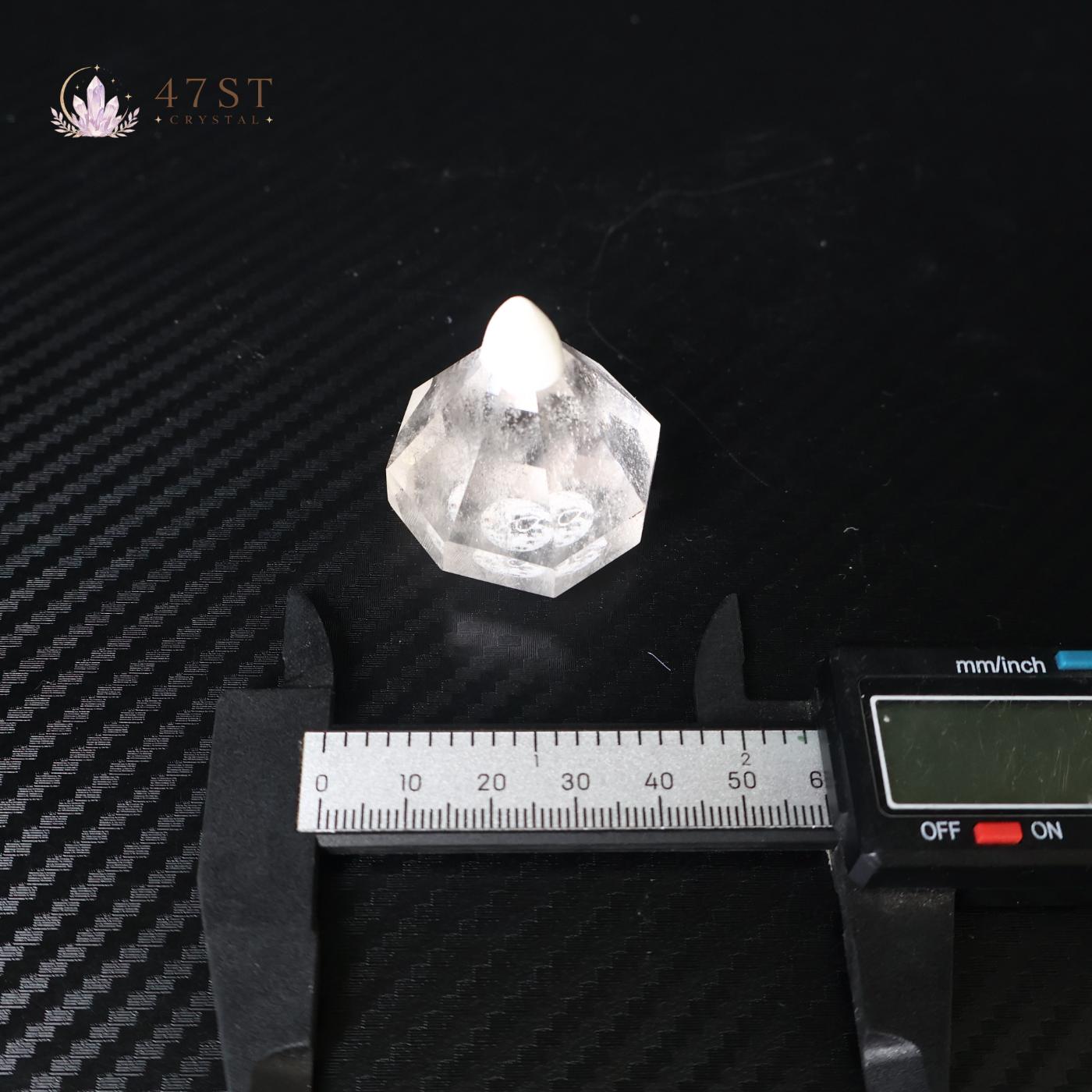 Clear Quartz Diamond