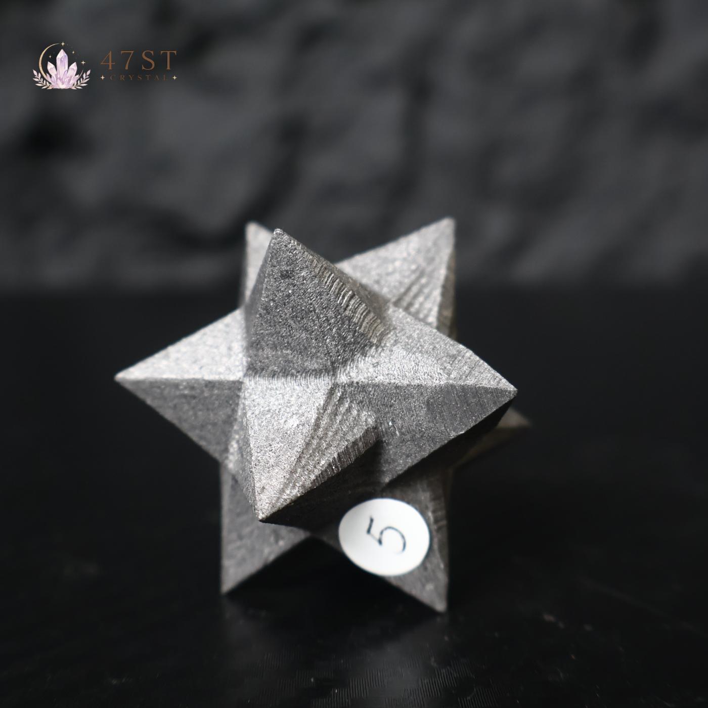 Shungite Merkaba Star