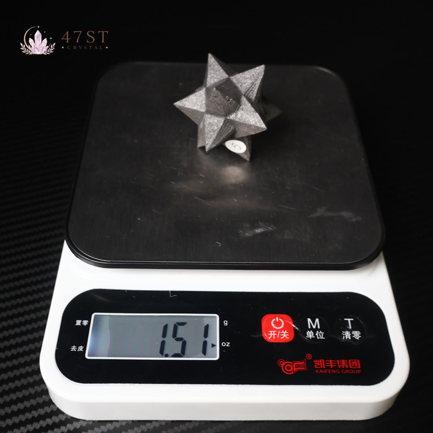 Shungite Merkaba Star