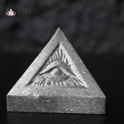 Shungite All-Seeing Eye Pyramid