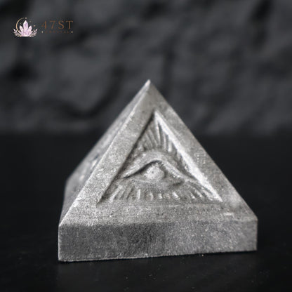 Shungite All-Seeing Eye Pyramid