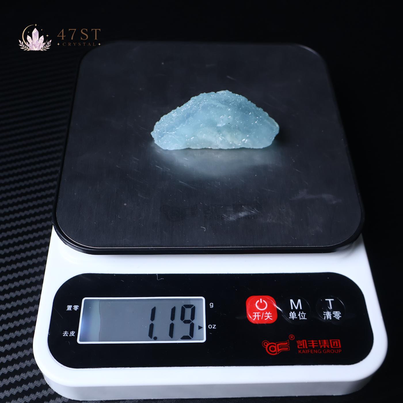 Raw Aquamarine