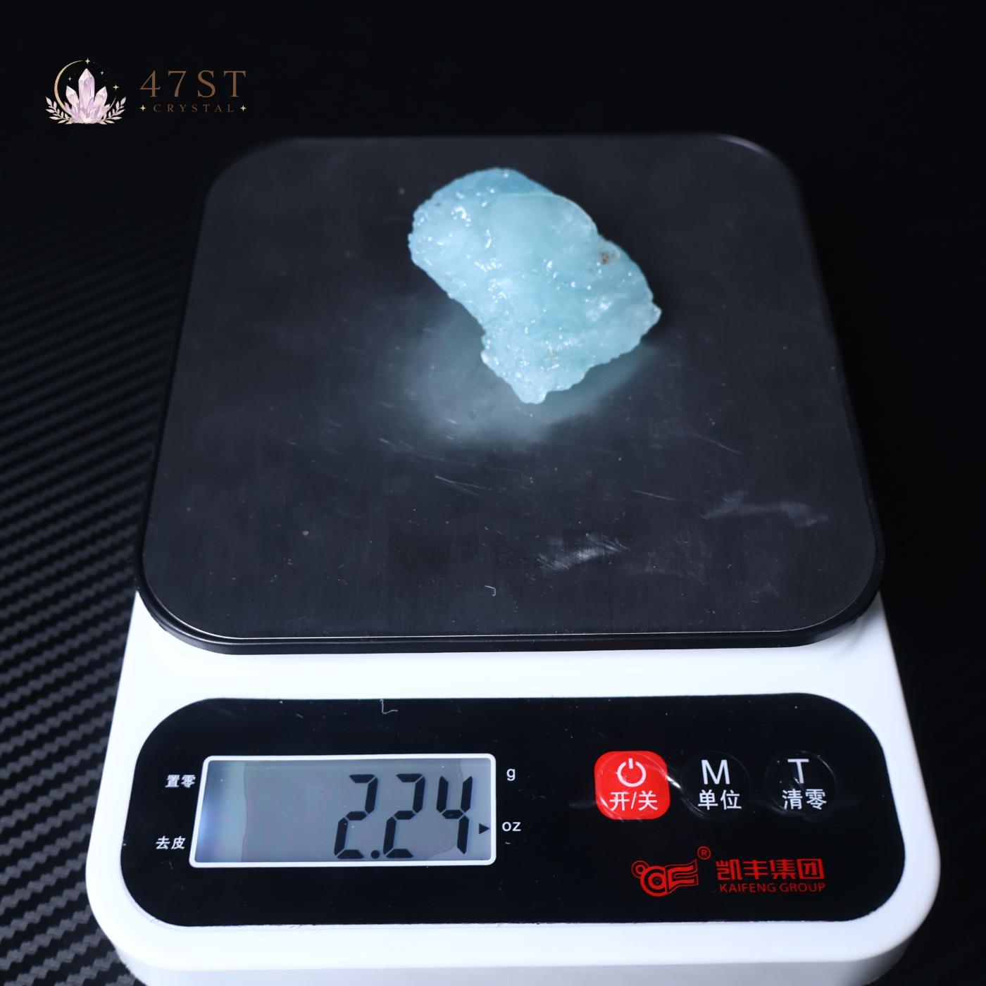 Raw Aquamarine