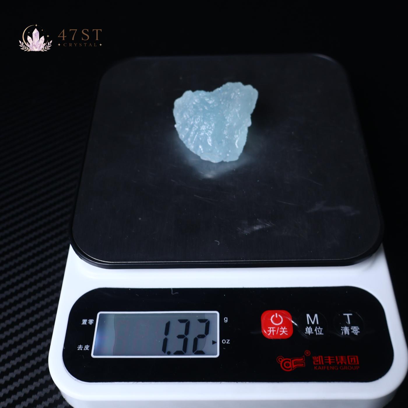 Raw Aquamarine