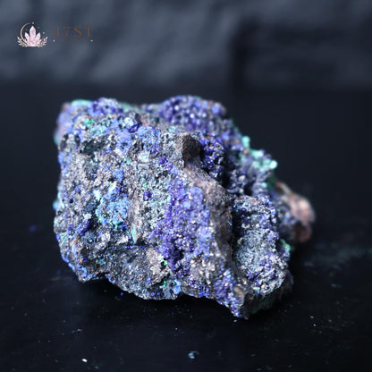 Raw Azurite with Malachite Specimen