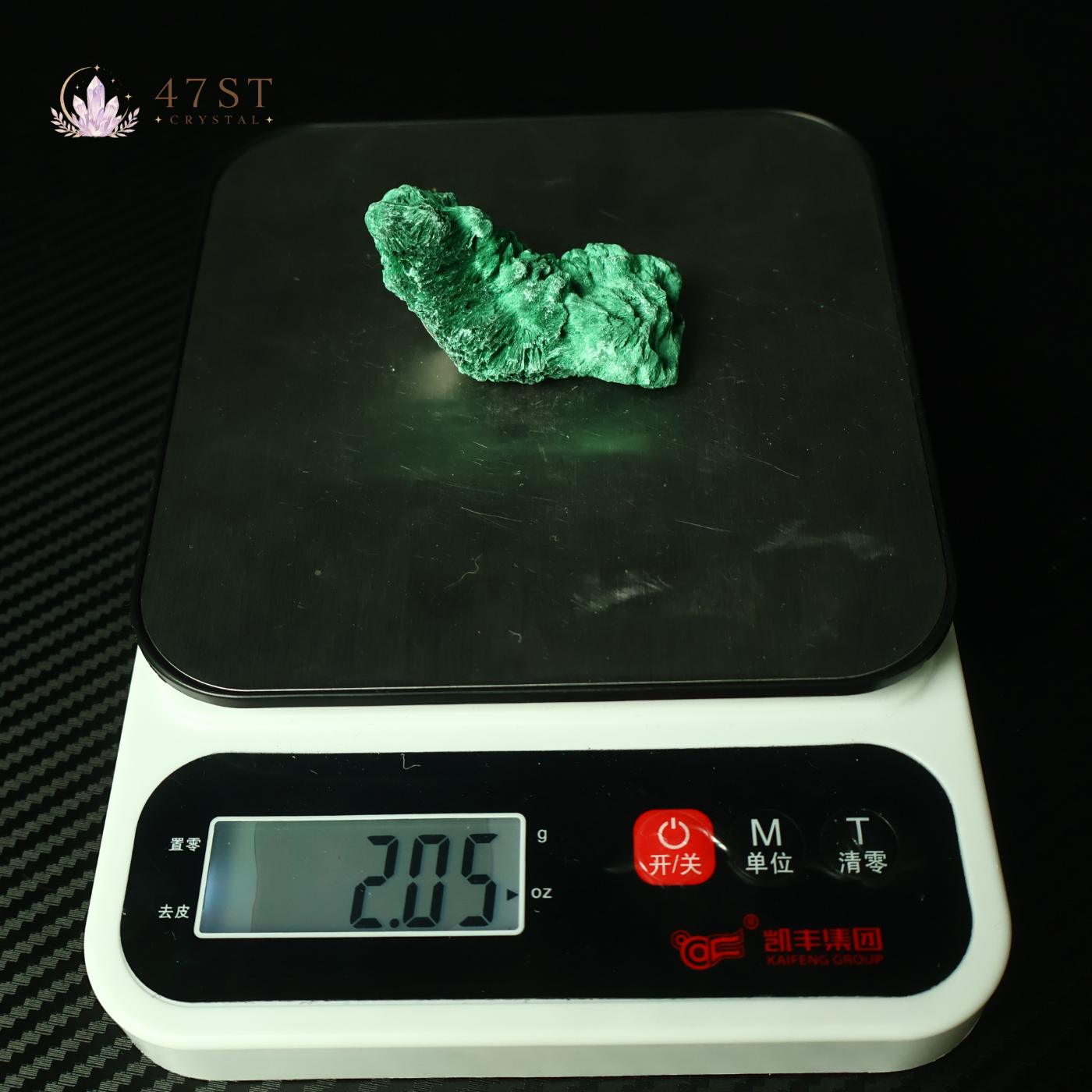Raw Malachite
