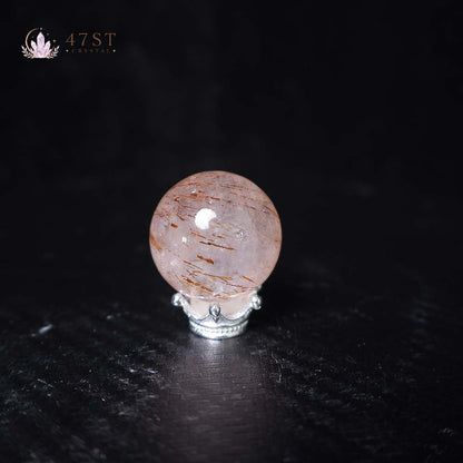 Rutile Quartz Sphere