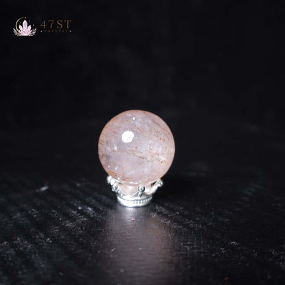 Rutile Quartz Sphere