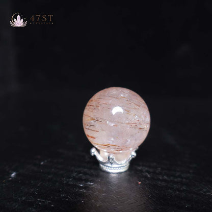 Rutile Quartz Sphere