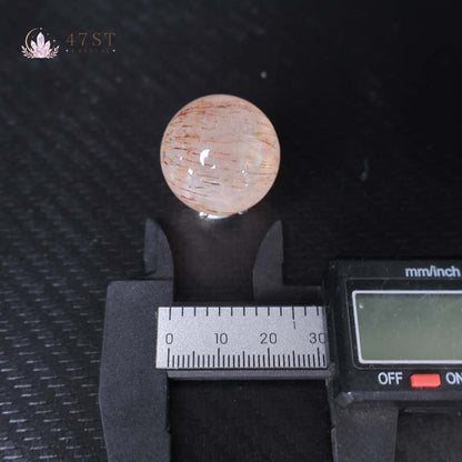 Rutile Quartz Sphere