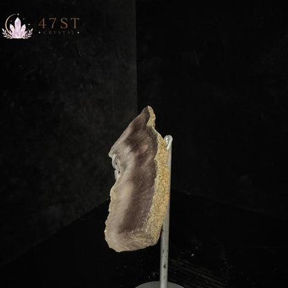 Fluorite with Pyrite Slab
