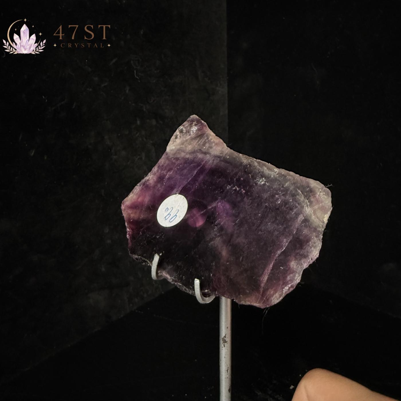 Rainbow Fluorite Slab