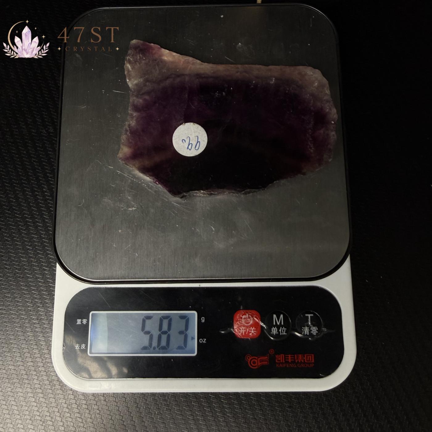 Rainbow Fluorite Slab