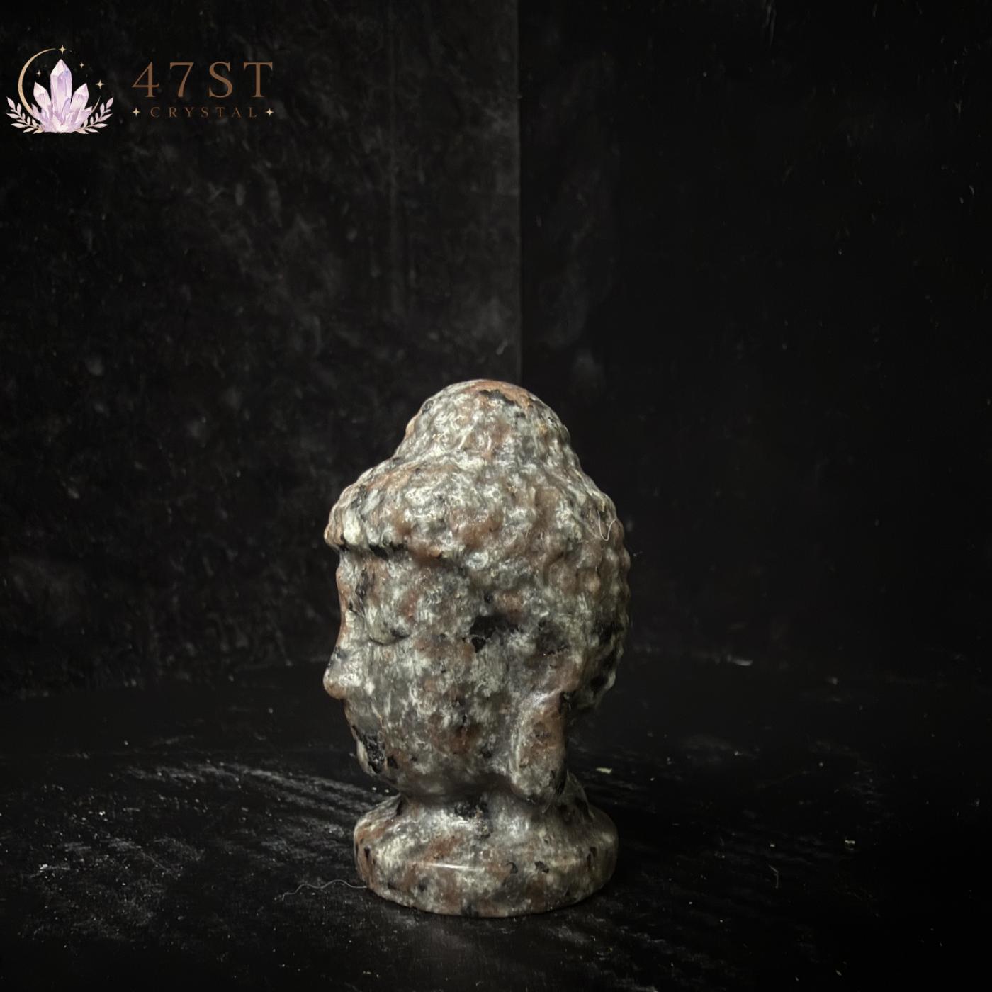 Yooperlite Buddha Head