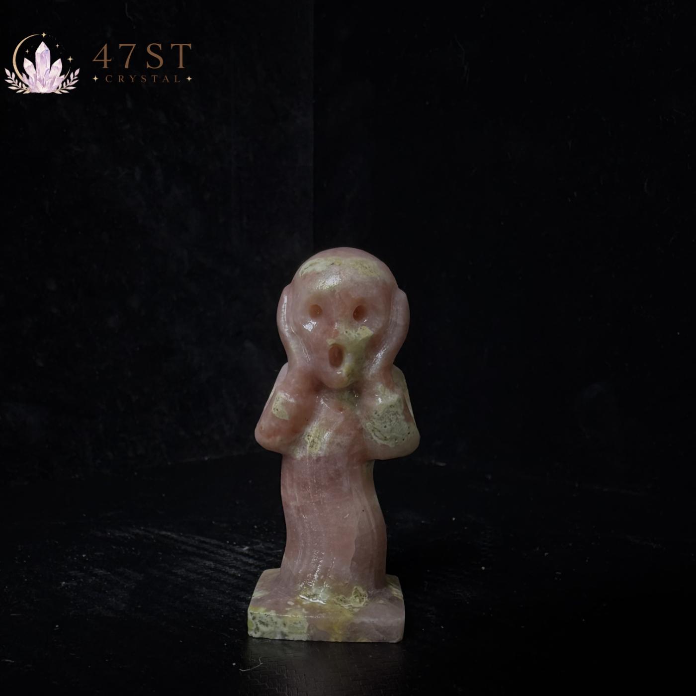 Plum Blossom Jasper "The Scream"
