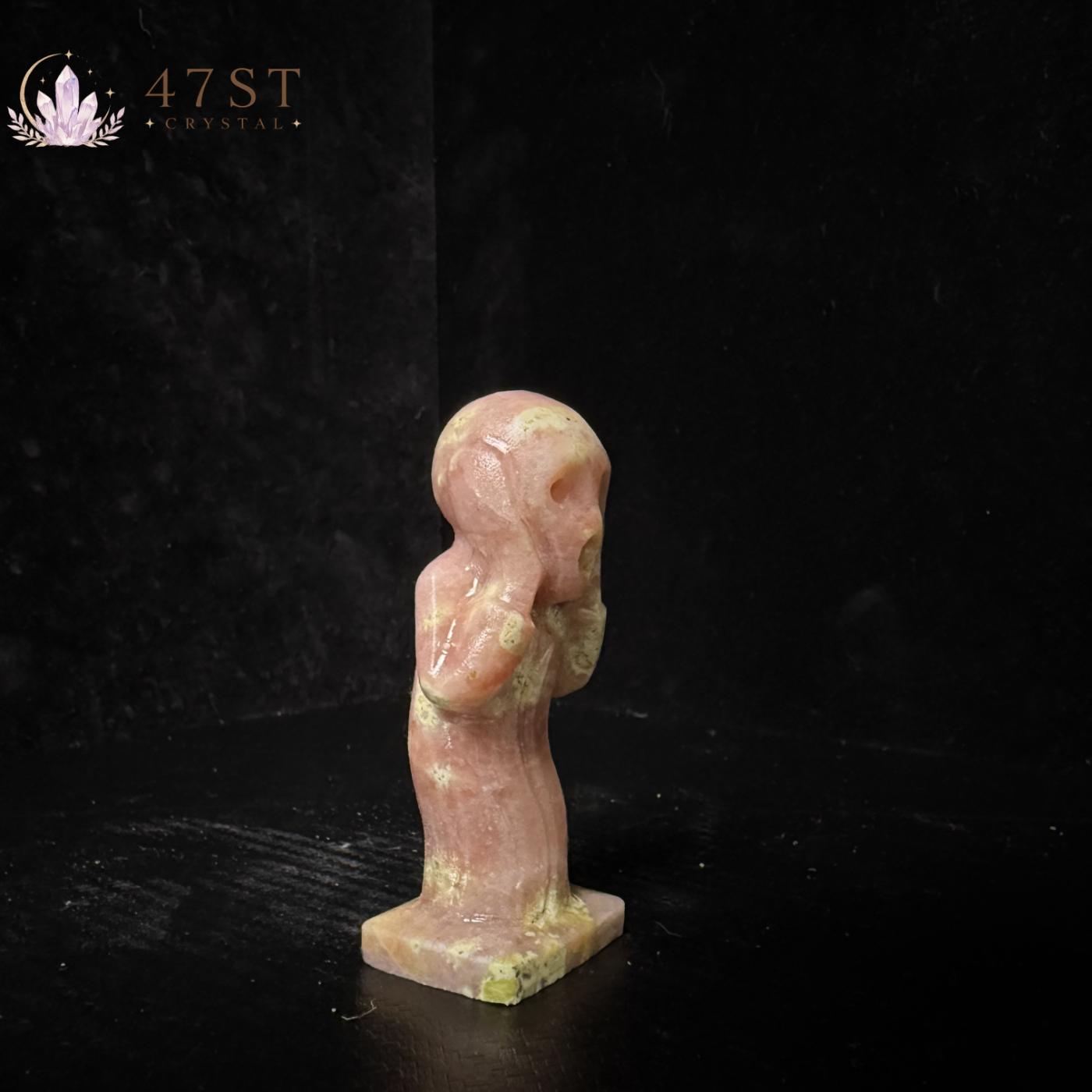 Plum Blossom Jasper "The Scream"