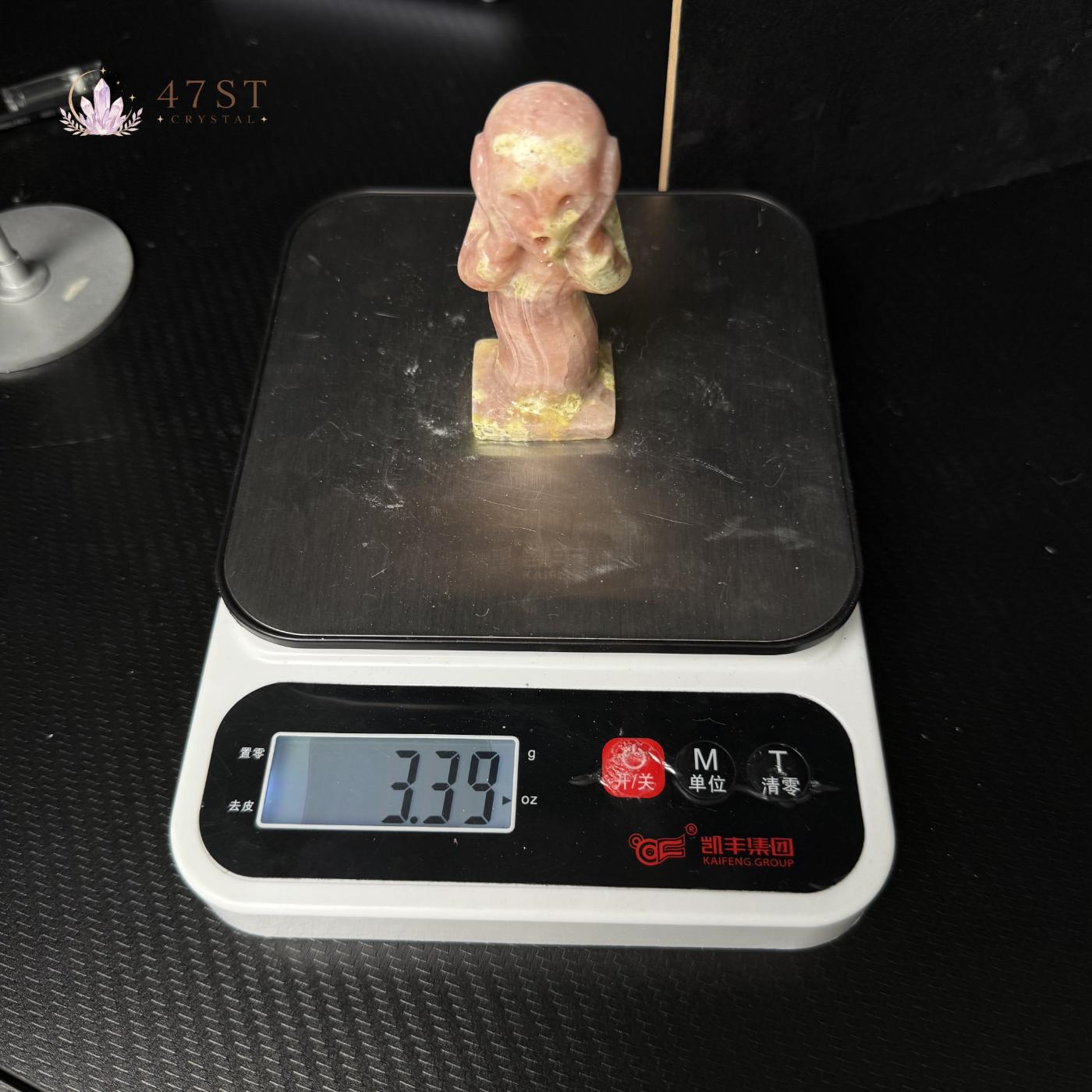 Plum Blossom Jasper "The Scream"