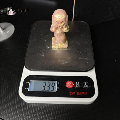 Plum Blossom Jasper "The Scream"