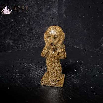Leopard Skin Jasper "The Scream"