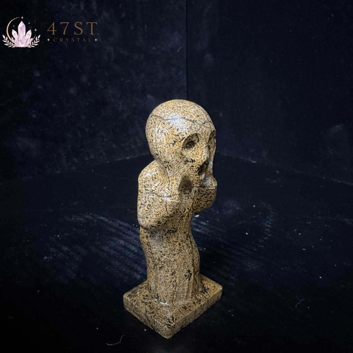 Leopard Skin Jasper "The Scream"