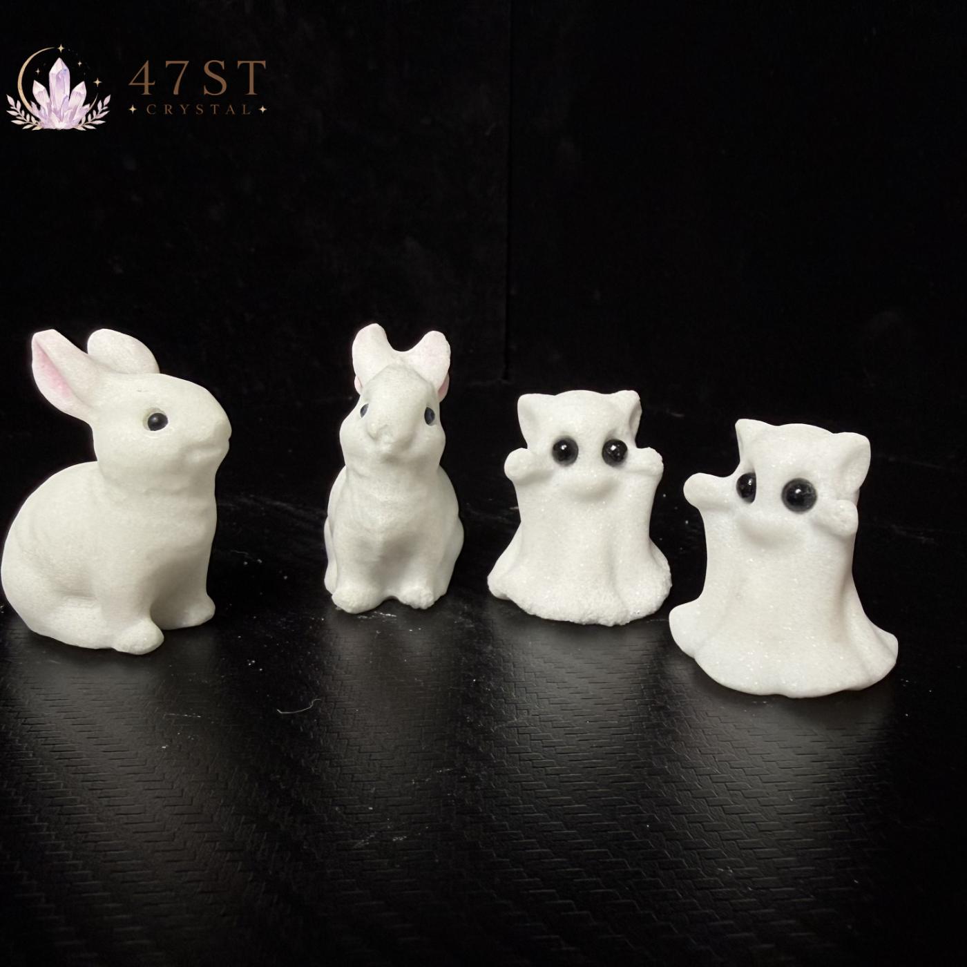 White Jade Animal Carving
