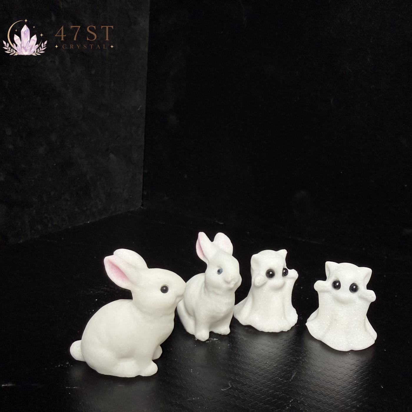 White Jade Animal Carving