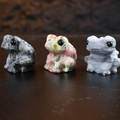 Frog Carvings