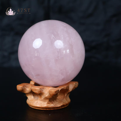 Rose Quartz Sphere
