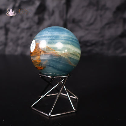 Blue Onyx Sphere